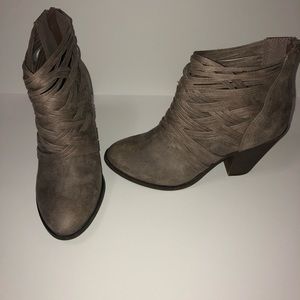 Fergalicious Braided Weave Bootie